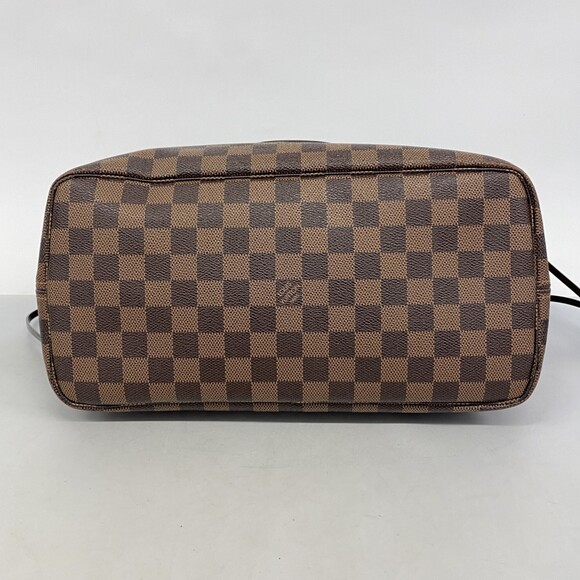 LOUIS VUITTON Brown Damier Neverfull MM Tote Bag - Picture 3 of 14